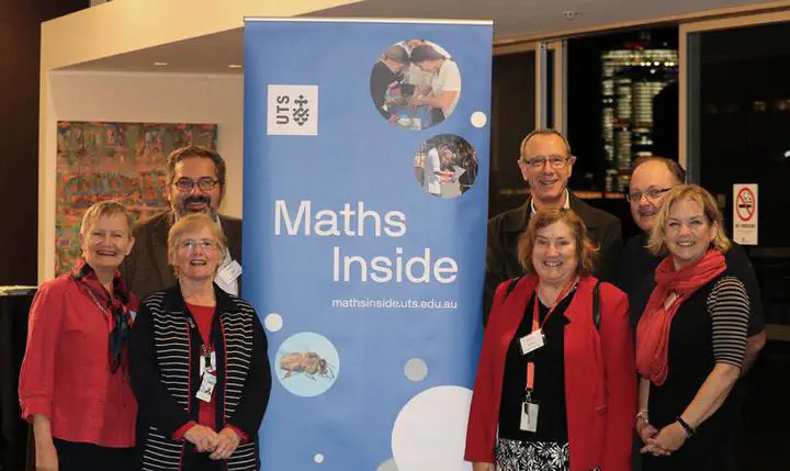 Project team at Maths Inside launch event 12 June 2018
